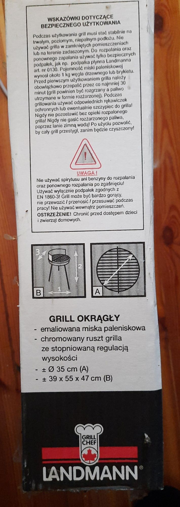 Nowy Grill ogrodowy LANDMANN