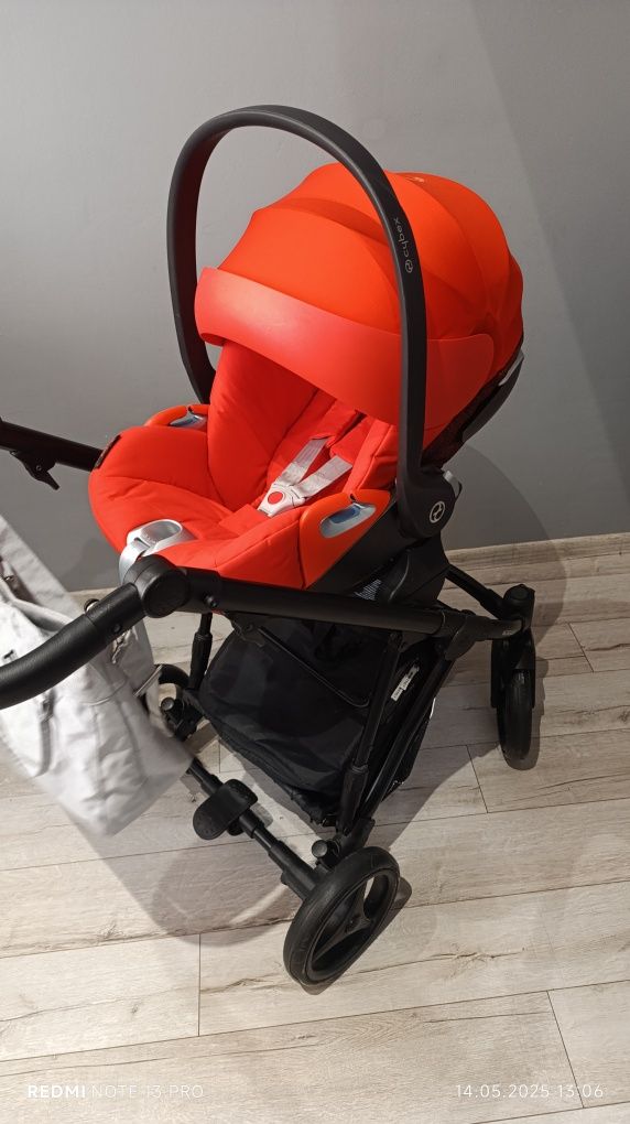 Wózek dziecięcy 3w1 Bebetto Nitello i Cybex Cloud Z