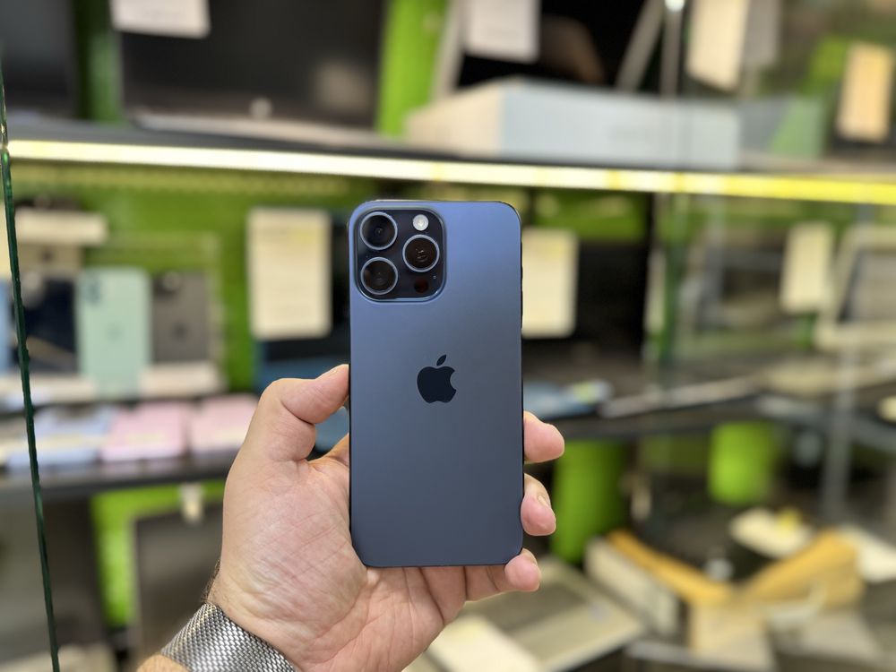 Iphone 15 Pro Max Blue Titanium 256Gb | Neverlock