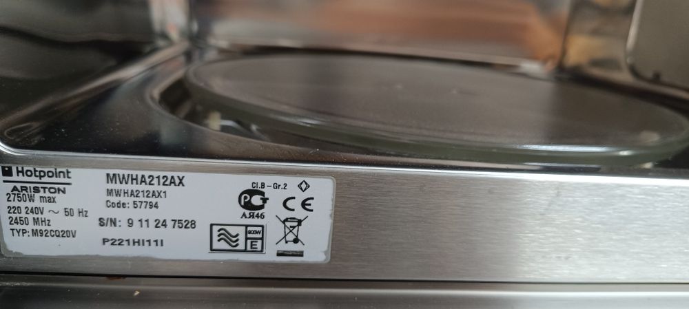 Vendo microondas de embutir