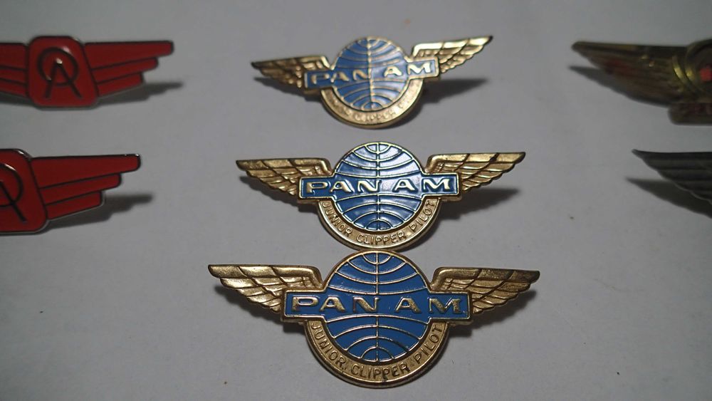 Brevets e pins da aviação