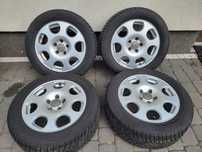 Komplet kół z oponami audi 5x12 oryginalne idealny stan