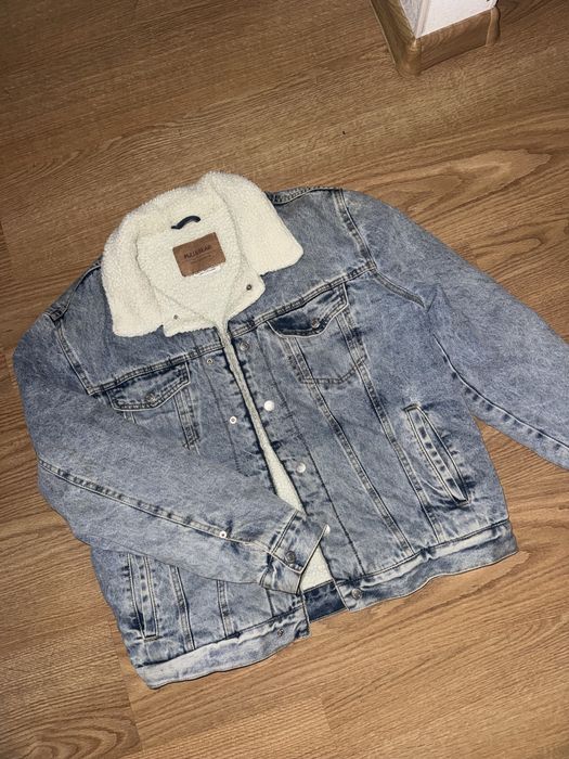 Джинсовка чоловіча тепла Ostin , Pull bear / джинсова куртка