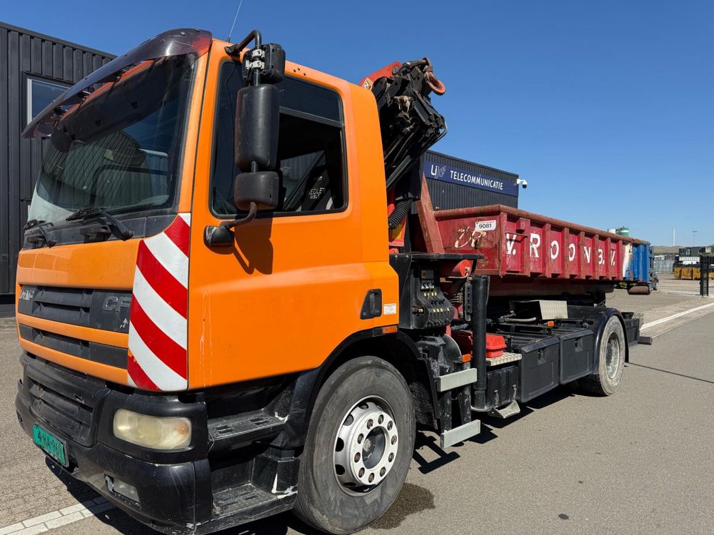 DAF CF85 GRUA AMPLIRROL COM COMANDO  C/CAIXA só 400.000km OPORTUNIDADE