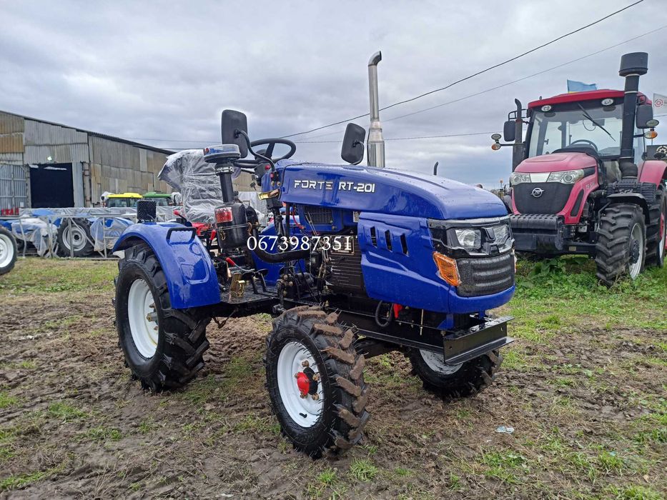 Мототрактор Forte RT-201 + Фреза Доставка - 0 грн. Розстрочка ЗНИЖКИ!