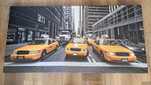 Obraz na płótnie Żółte Taxi 140x70cm