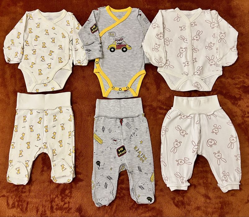 Детская одежда 0-3 мес