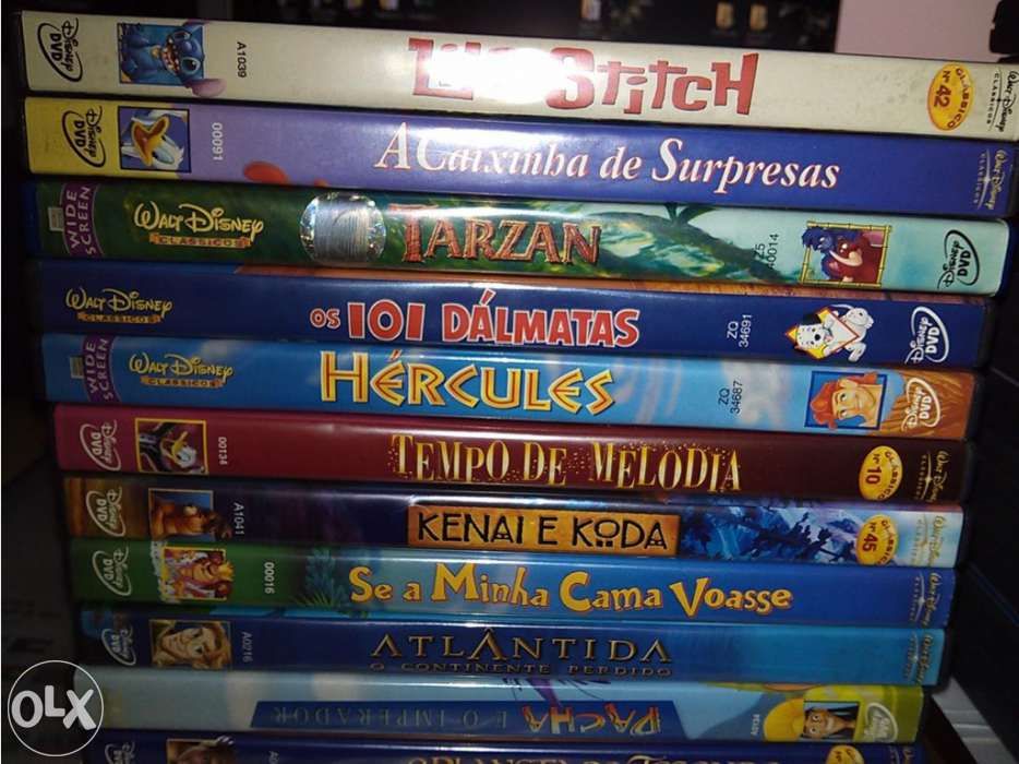 Filmes DVD Originais Classicos Disney - Portugues