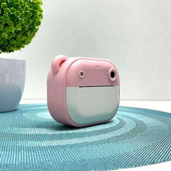 Фотоапарат-принтер чб друк  2 рулони термопапери фото відео ігри SD