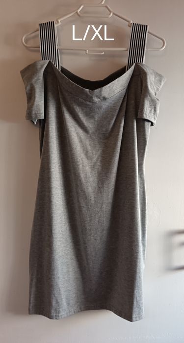 Vestidos cinzentos L/XL