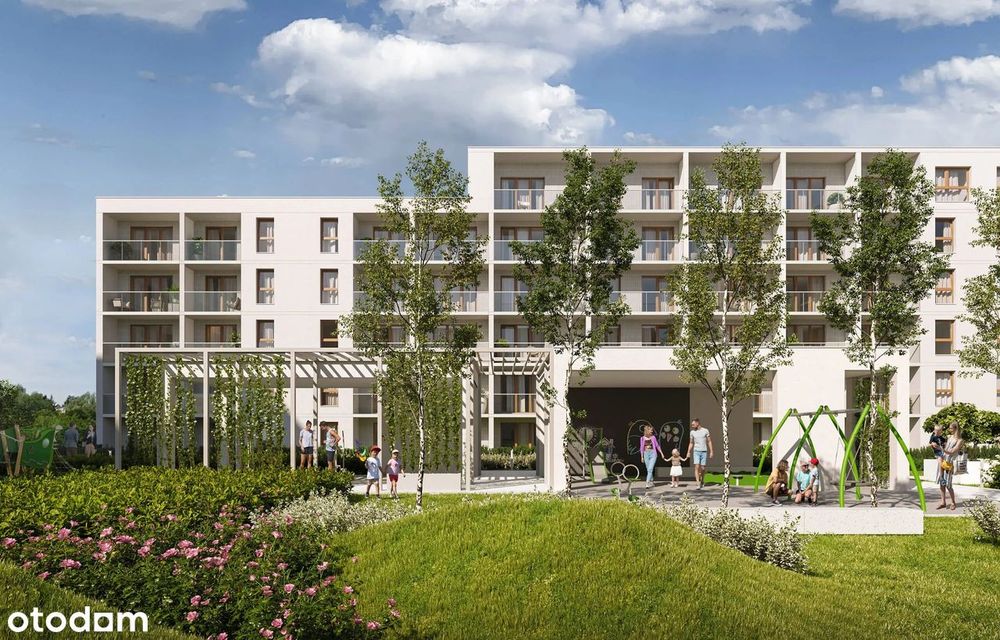 2-pokojowe mieszkanie 43m2 + loggia