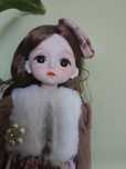 Zestaw lalka + ubrania.Lalka  BJD 30 cm.