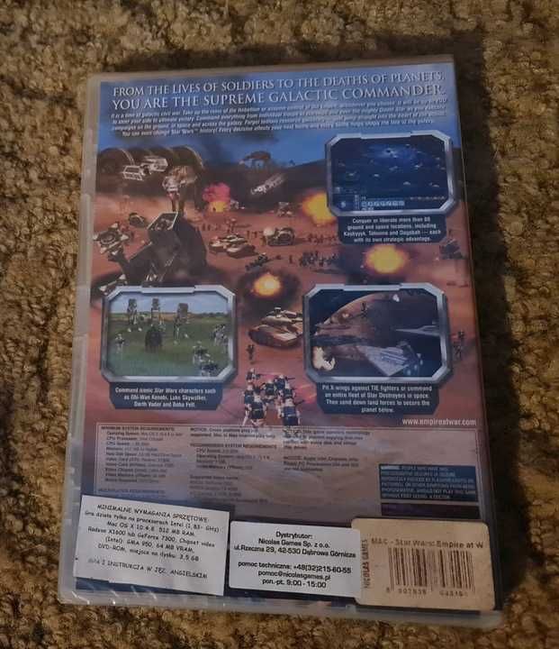 Star Wars Empire At War / MAC / FOLIA