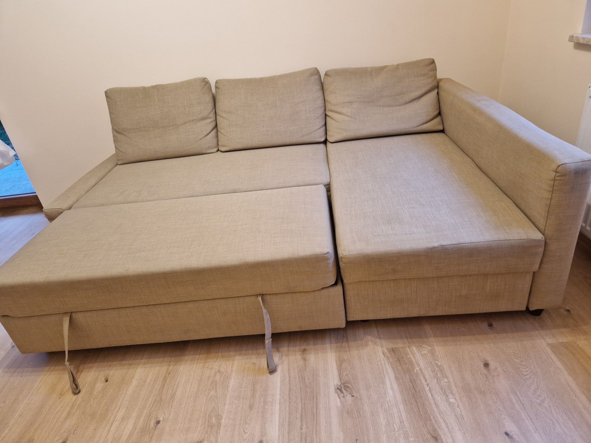 rezerwacja sofa, narożnik rozkładany z funkcją spania Ikea FRIHETEN
