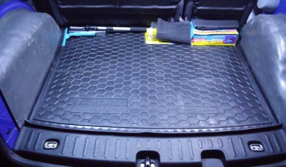 Коврик в багажник Volkswagen Tiguan 07-2020 Touran Caddy Golf Passat