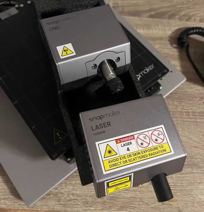 Snapmaker v2.0 3w1 model A250T + obudowa, Drukarka 3D, Grawer, Laser
