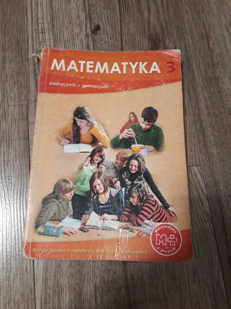 Zestaw podręcznik i zbiór zadań Matematyka z plusem 3 gimnazjum GWO