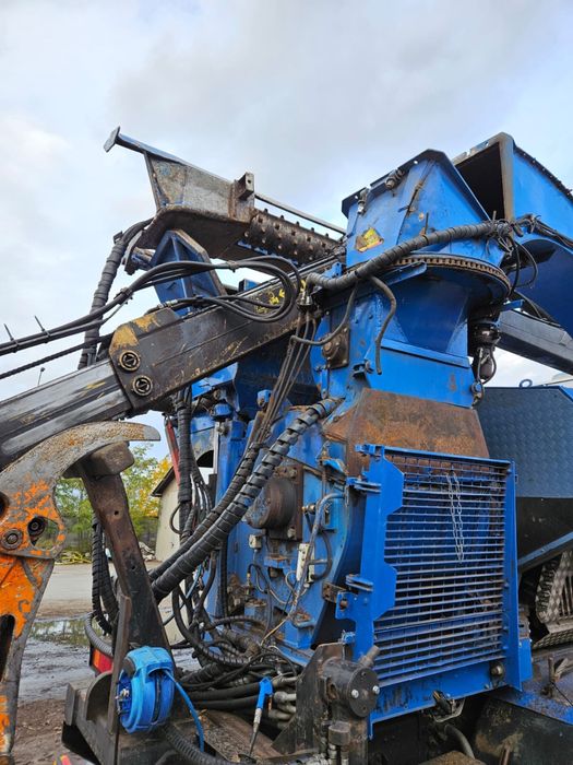 Volvo 500KM z rębakiem Bruks 450KM, FH12 6x4, Kesla,r.2002, sprawny