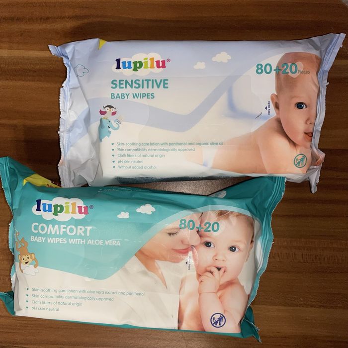 Серветки вологі дитячі Lupilu 100шт.