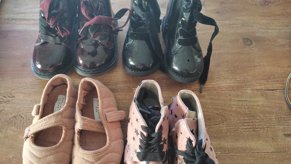 Botas e sapatos bebe 20/21