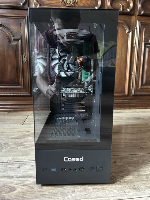 Komputer Gaming i5 GTX 16GB RAM SSD | Obudowa Akwarium | Win 10/11 Pro