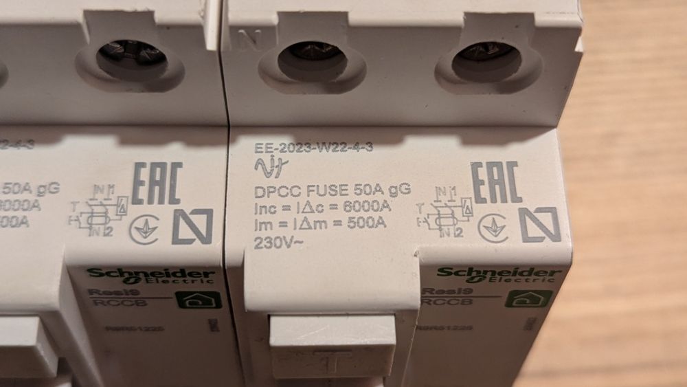 Дифавтомат Schneider 25A 30ma AC