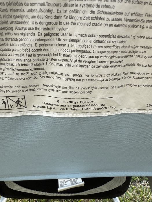 Espreguiçadeira bebe Chicco