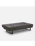 Sofa cama em tecido texturizado