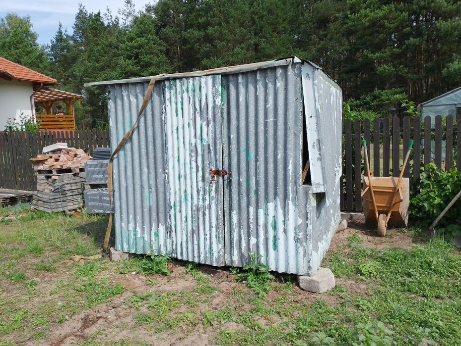Barak garaż schowek Budziak na budowę itp
