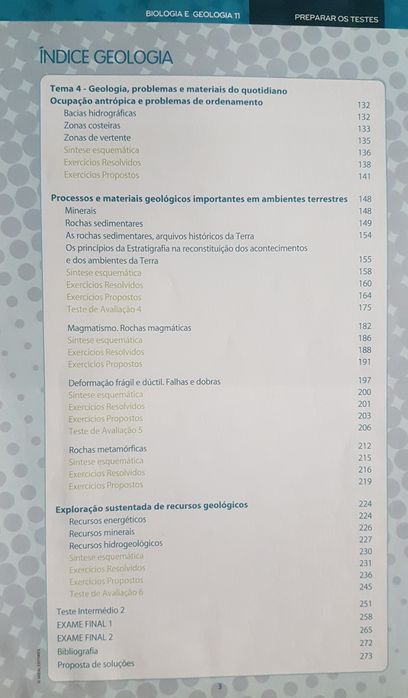 Preparar os Testes - Biologia e Geologia 11ºAno