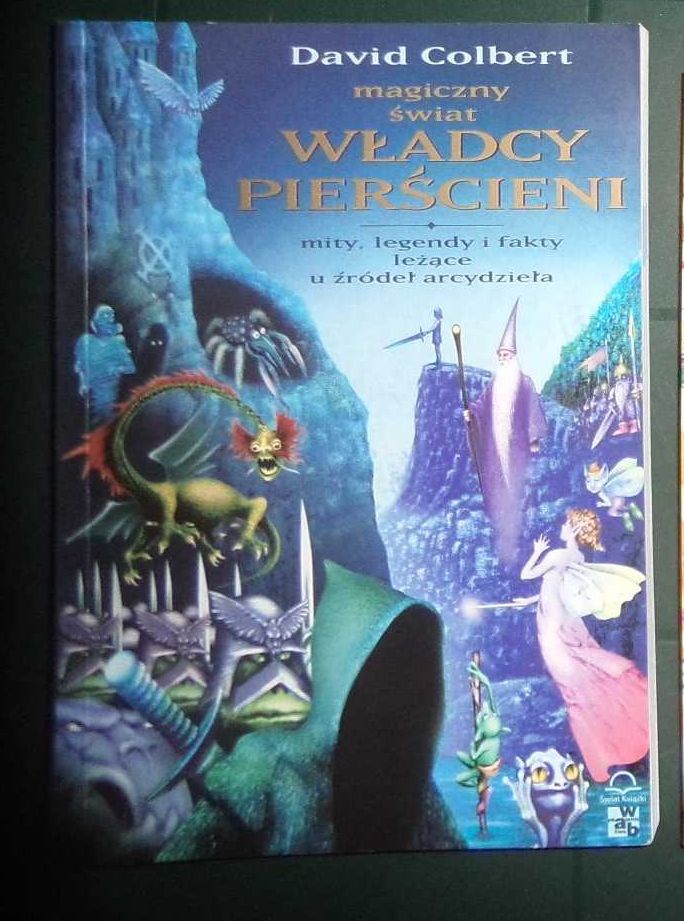 David Colbert magiczny świat Władcy Pierścienia, jak nowa, książka