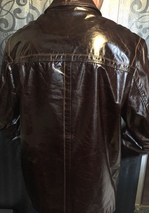 Кожаный пиджак