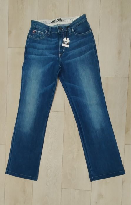 Big Star Spodnie Jeansy Damskie 28/34 Szeroka Nogawka Nowe