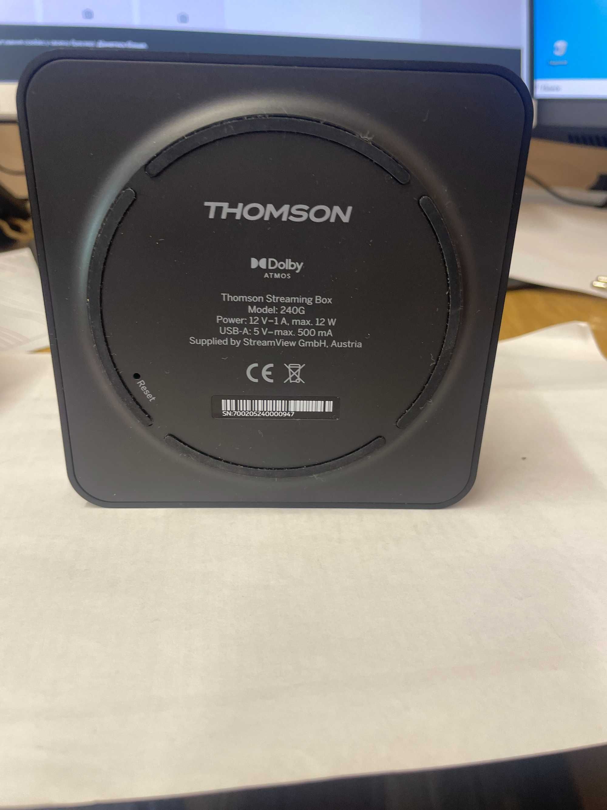 Медіаплеєр THOMSON Streaming Box 240 4K UHD