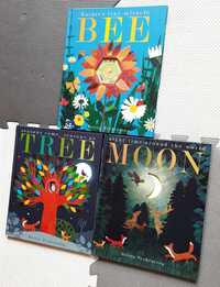 First Nature Three Book Gift Set  Britta Teckentrup Tree, Moon, Bee