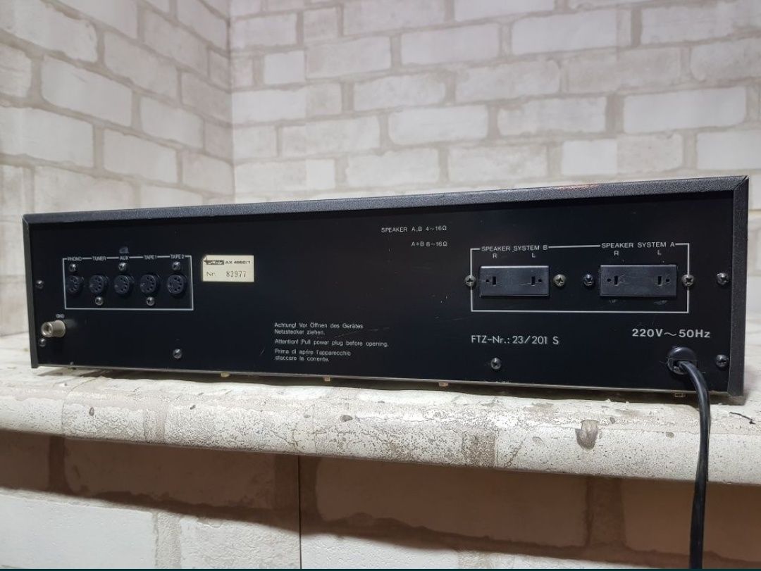 Стерео підсилювач METZ  Mecasound AX 4960,*2x80 Вт,б/у з Німеччини+1