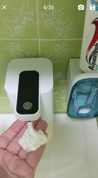 Автоматичний деспенсер дозатор для пінного мила 400ml