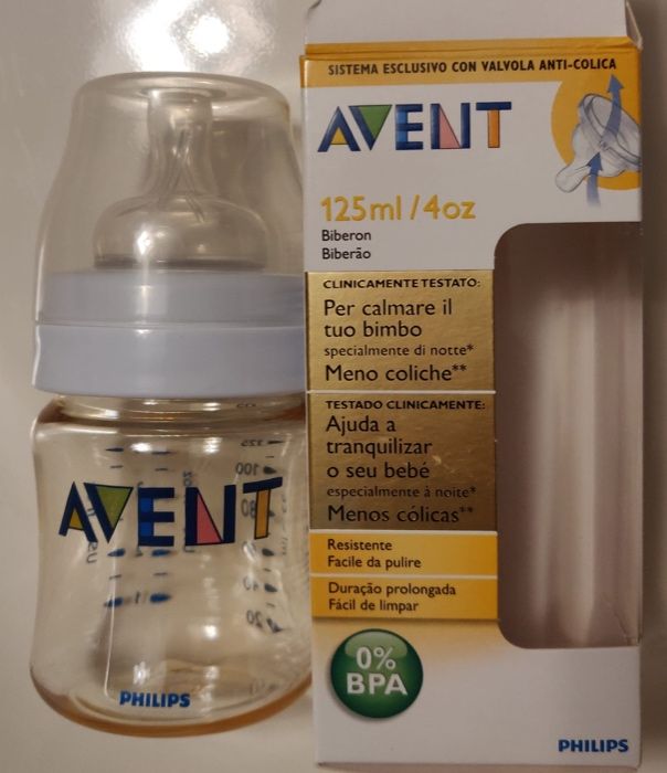 Biberão natural 125ml 0m+ PHILIPS/AVENT