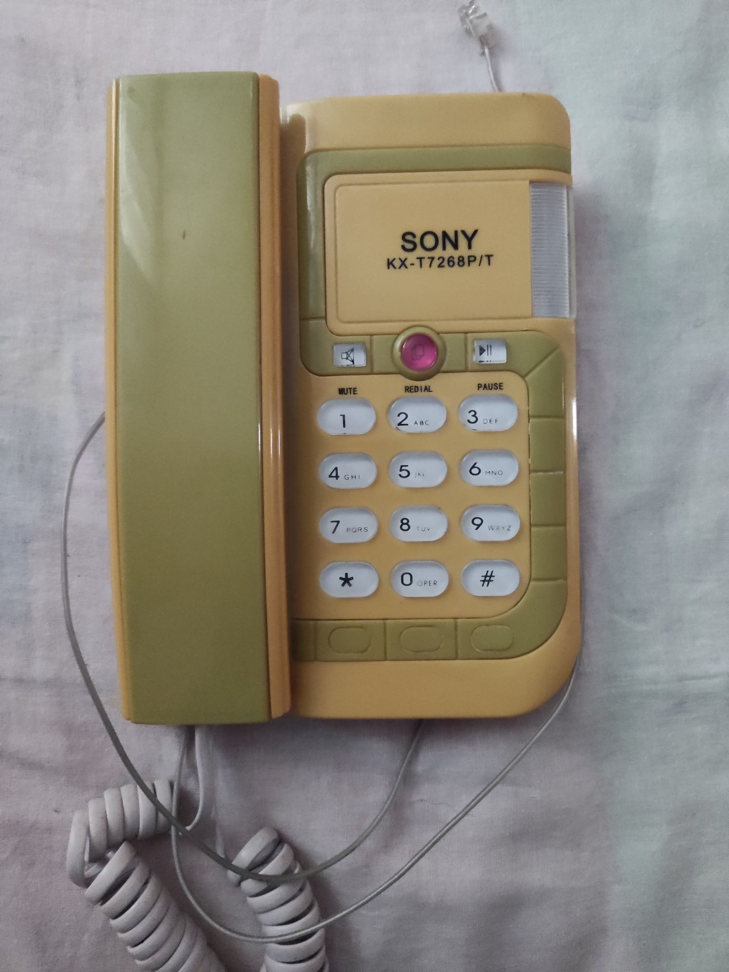 Телефон стаціонарний кнопочний Sony