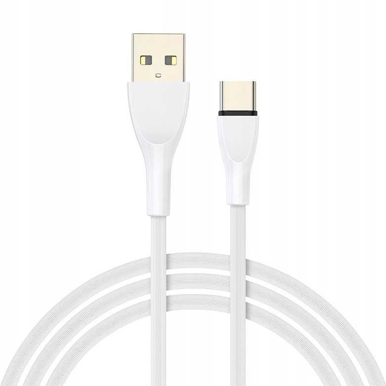 Solidny Kabel USB typ C HQ 2.1A przewód 1m ** Video-Play Wejherowo