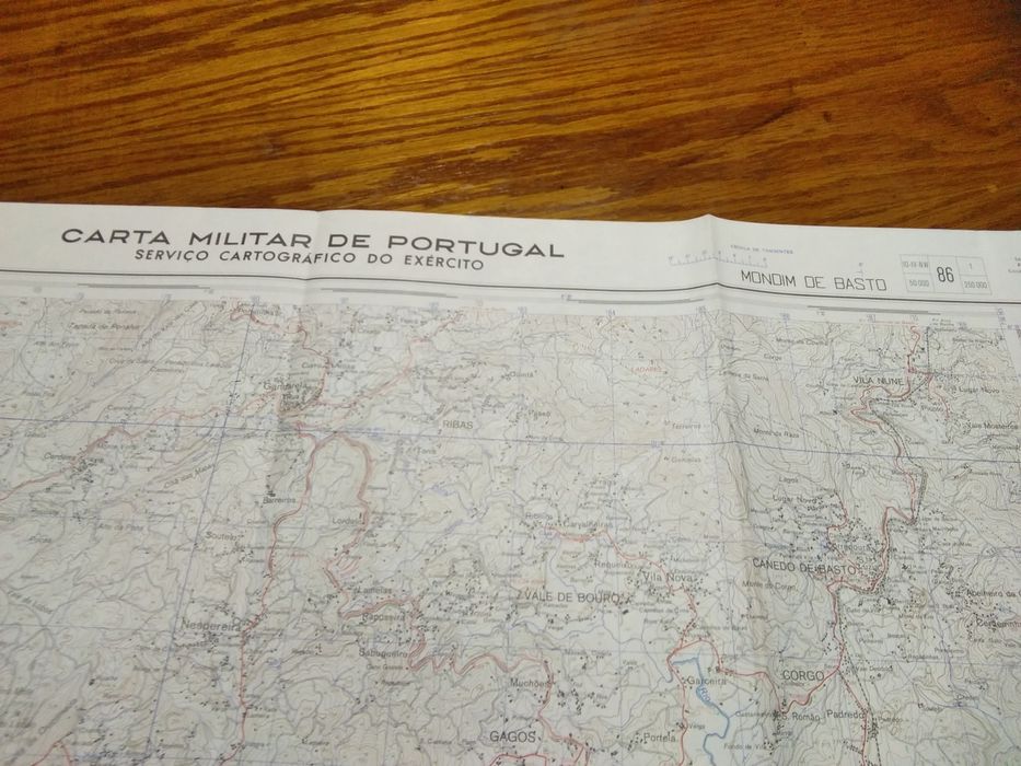 Carta Militar, folha 86