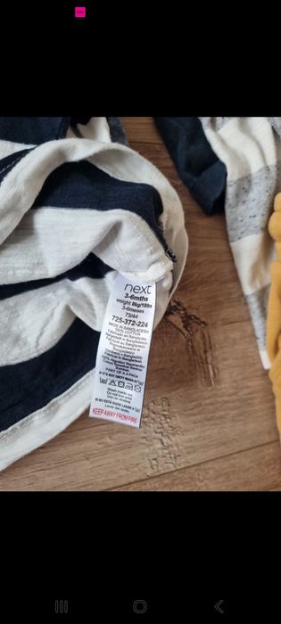 Zestaw ubrań dla chłopca 3-6 miesięcy next 62-68