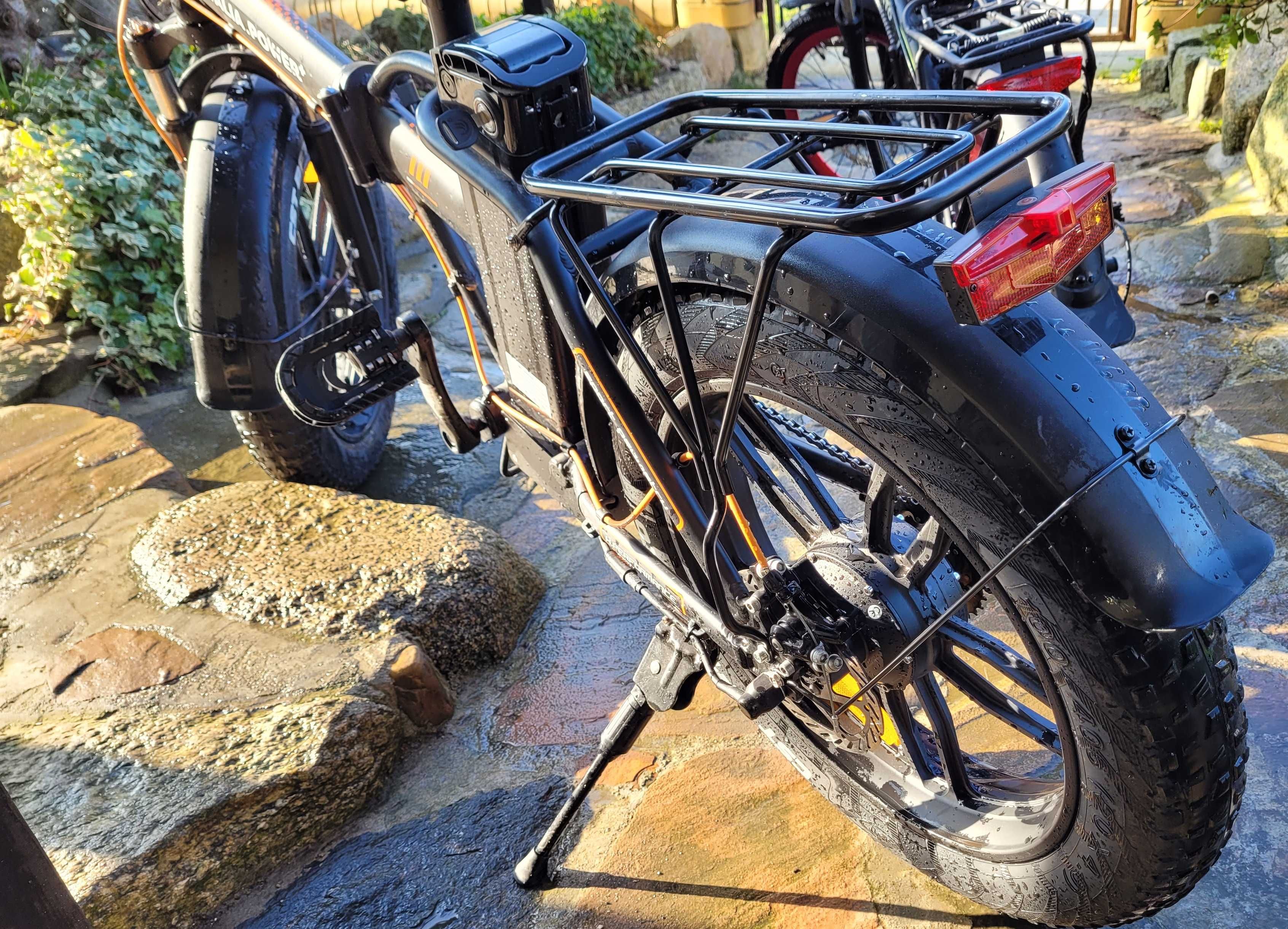 Rower elektryczny składany Italia Power Fatbike  FAT 20" 250W