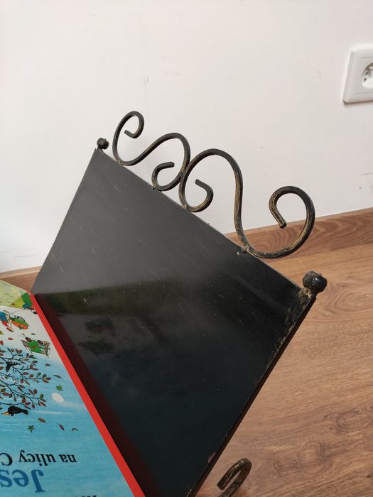 Gazetnik stojak na gazety metalowy stan idealny