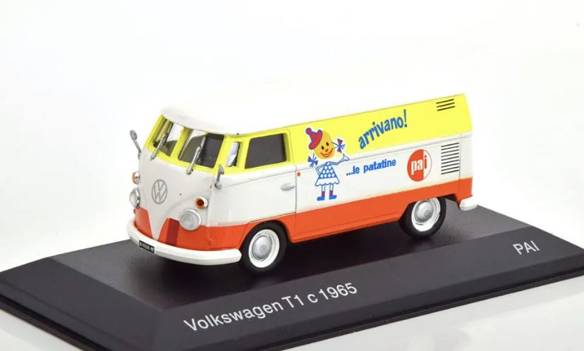 1/43 Miniatura VW T1 Arrivano Ano 1965