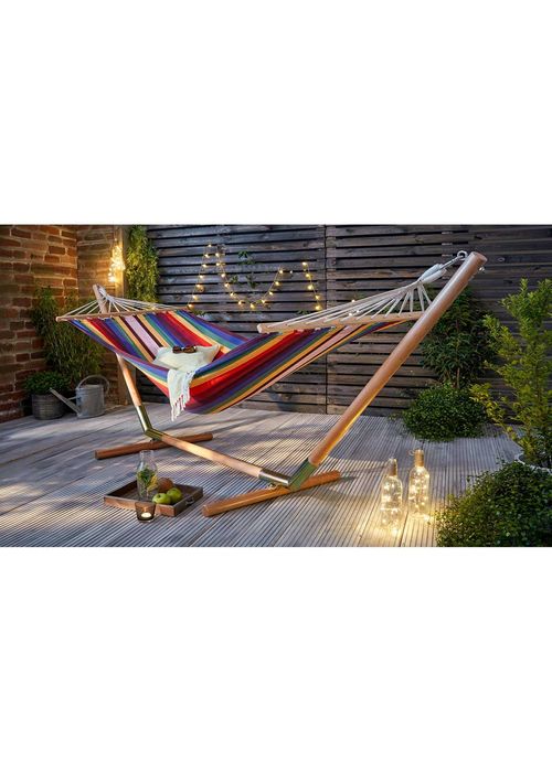 Materialowy Hamak ogrodowy ! Leżanka ogrodowa.