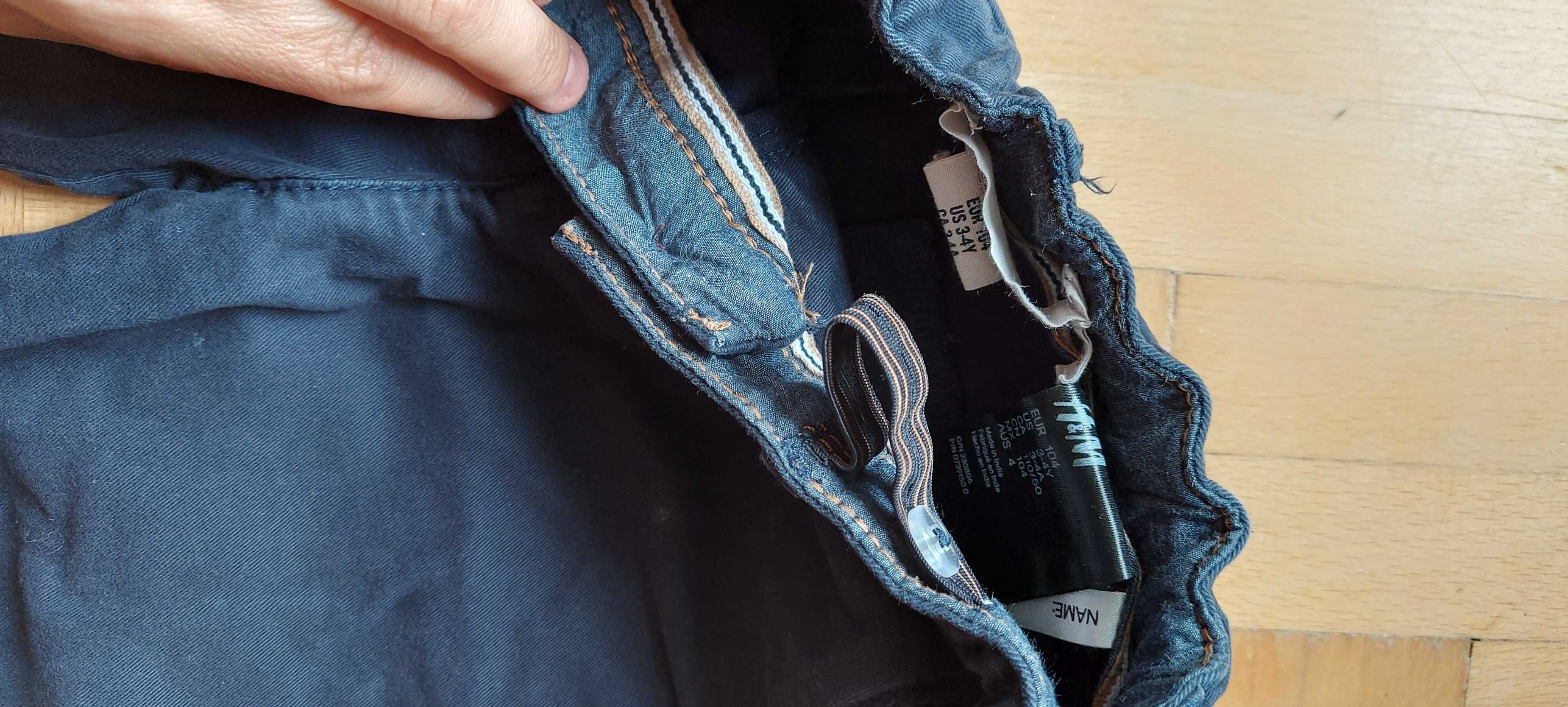 Spodnie chłopięce jeans HM 104