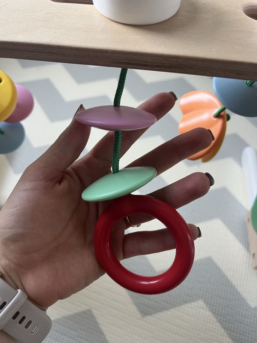 Drewniana babygym Ikea (pałąk edukacyjny)