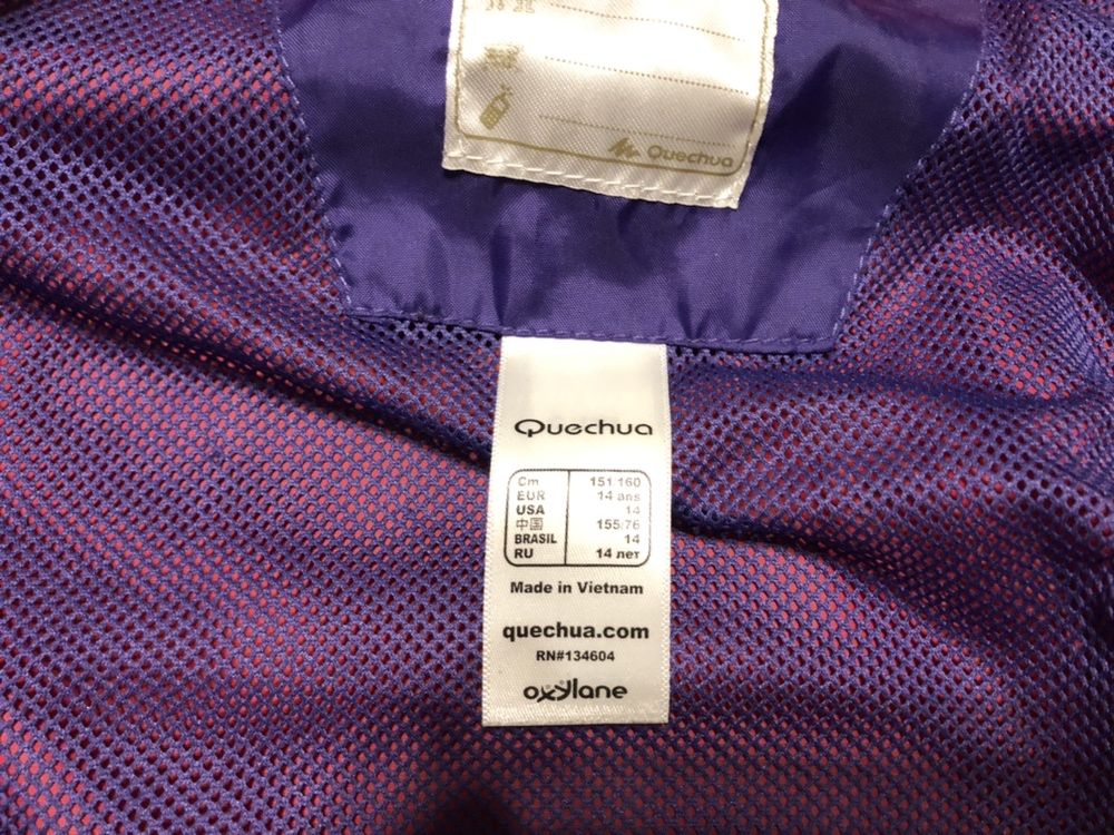 Kurtka wiosenna Decathlon Quechua