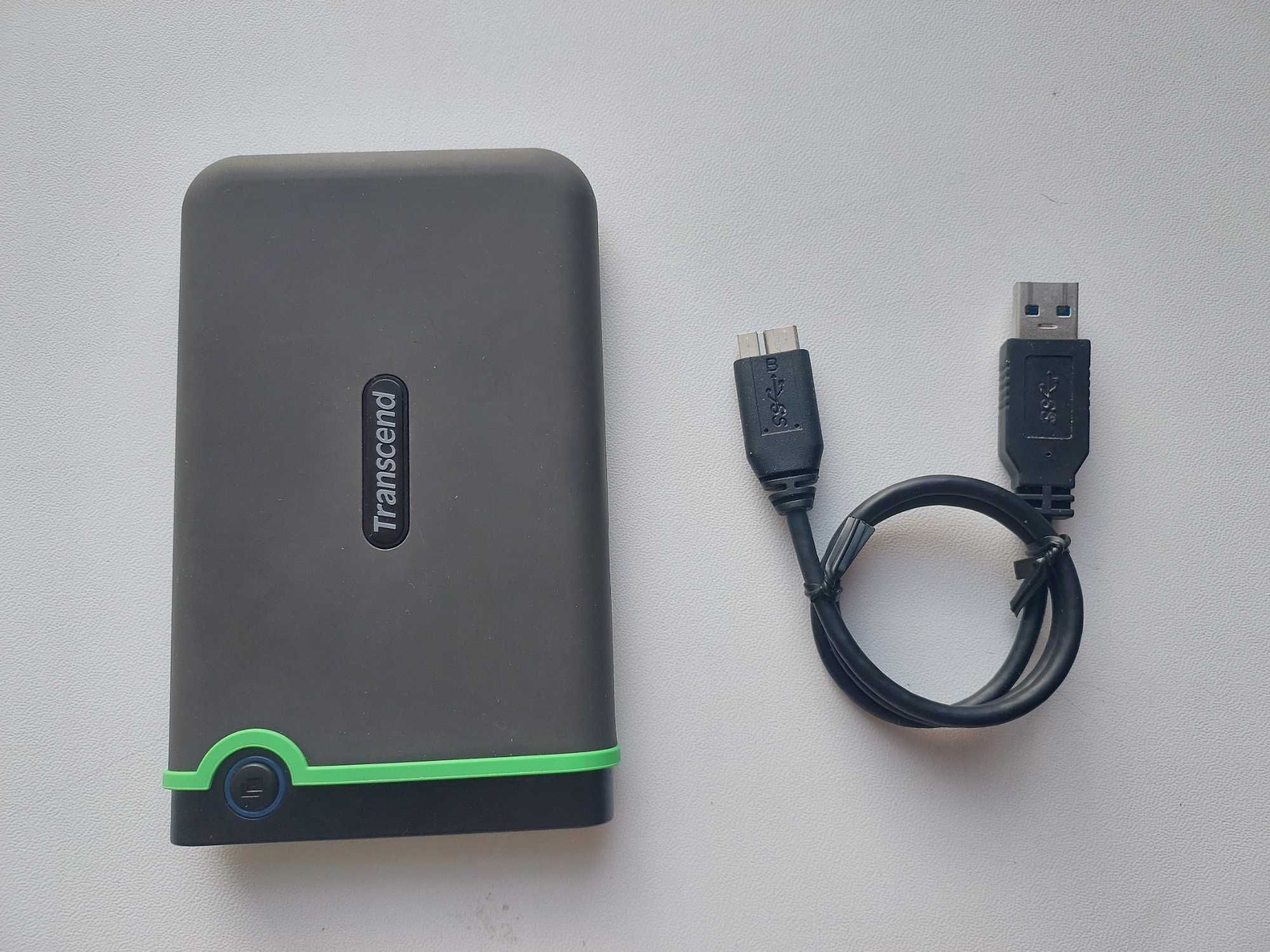Жорсткий диск зовнішній Transcend StoreJet 2TB USB 3.0 (TS2TSJ25M3S)